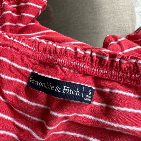 Abercrombie & Fitch Striped Tube Top - Color: RED STRIPE - Picture 3 of 8